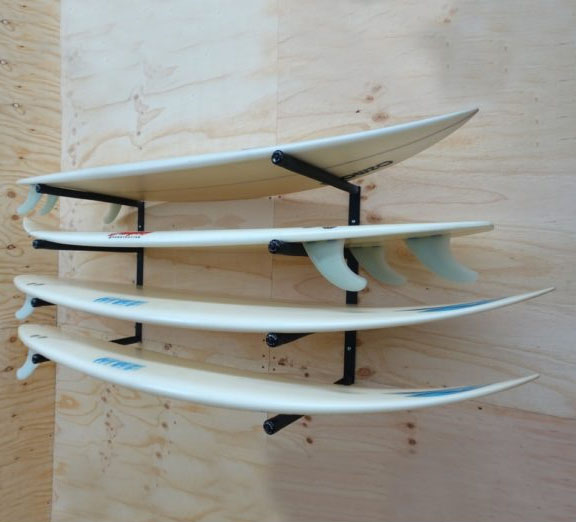 Gf14 4h Wall Mounted Surfboard Rack